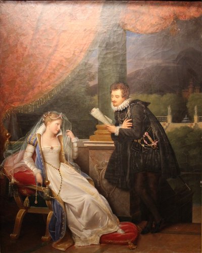 Tasso che legge alla Principessa Eleonora d